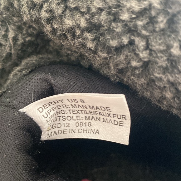 Rock and Candy winter rain boots size 8 black - Picture 7 of 9